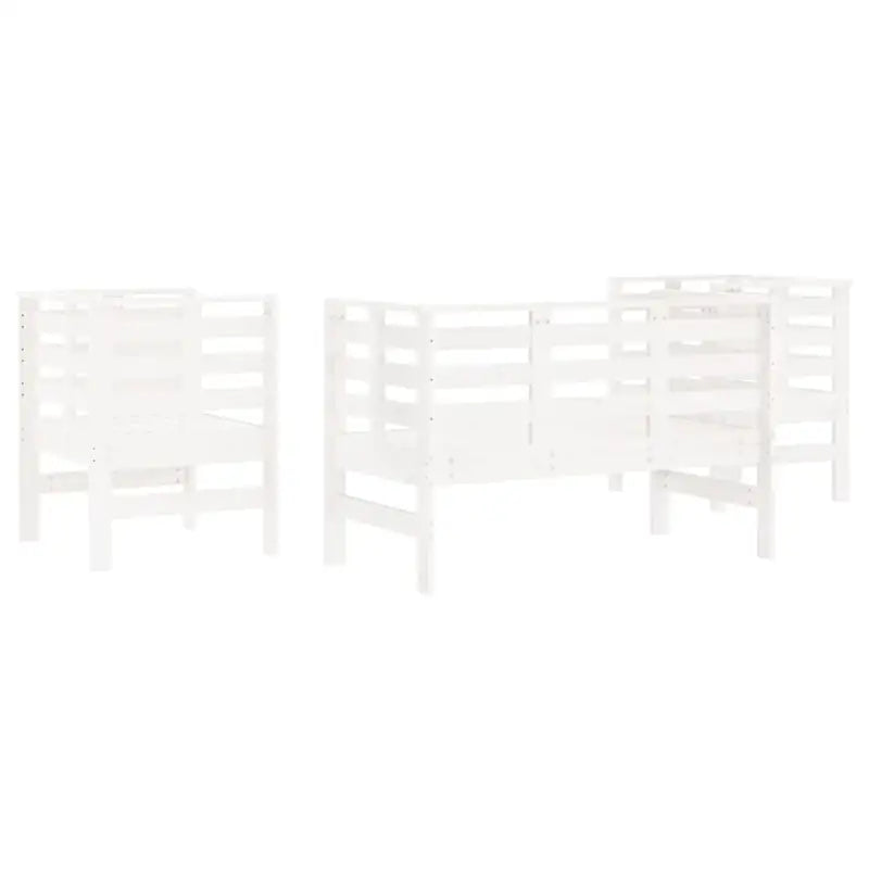 Houten tuinloungeset van massief grenenhout met elegante ontwerpen - Tuinsets