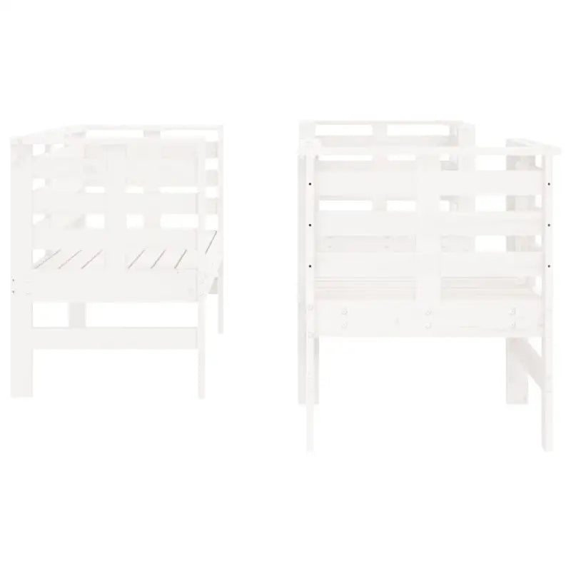 Houten tuinloungeset van massief grenenhout met elegante ontwerpen - Tuinsets