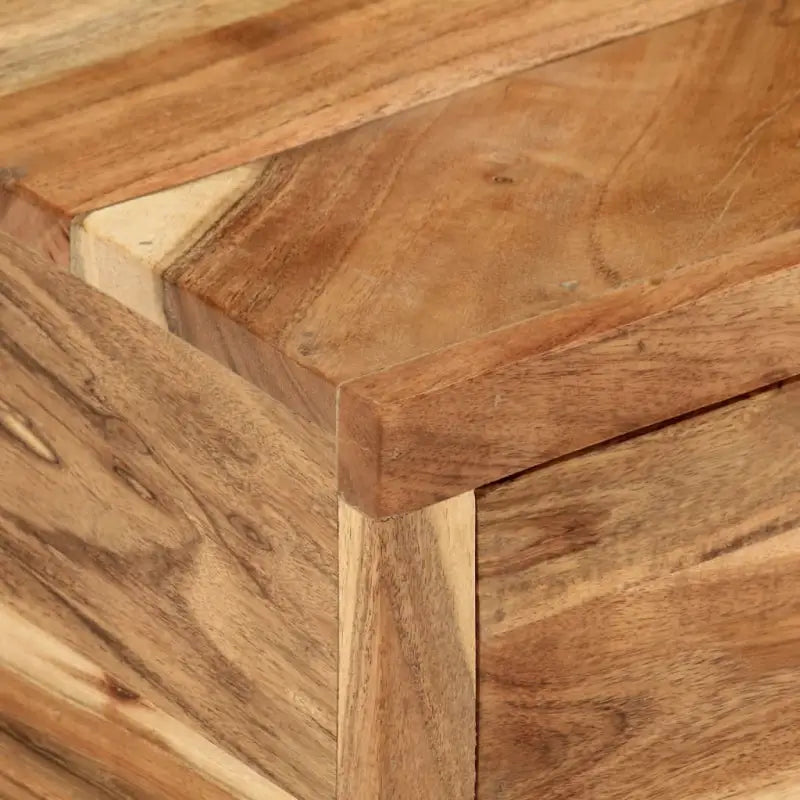 Houten tv-meubel in antieke stijl van massief acaciahout - Tv-meubels