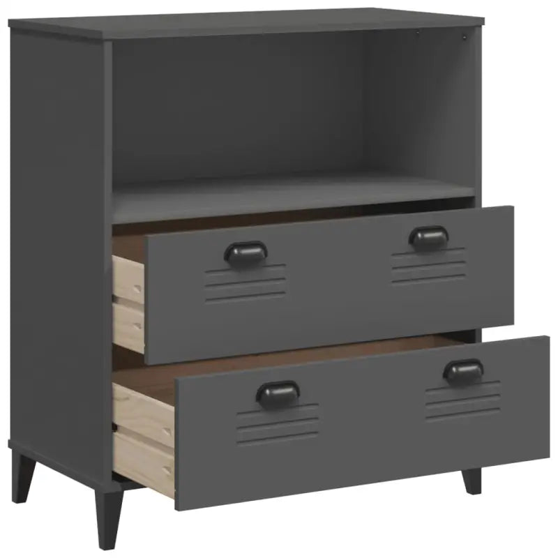 Industriele boekenkast van bewerkt hout voor een stijlvolle inrichting - Boekenkasten