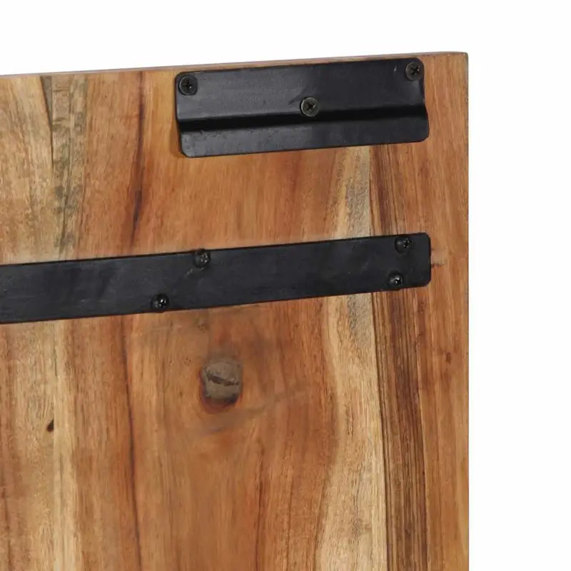 Industriële stijl hoofdborden en voetborden in massief acaciahout - Hoofdborden en voetborden