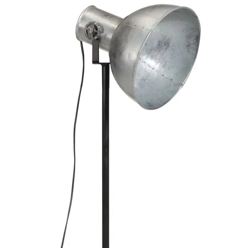 Industriële vloerlamp van massief mangohout met E27 fitting - Lampen