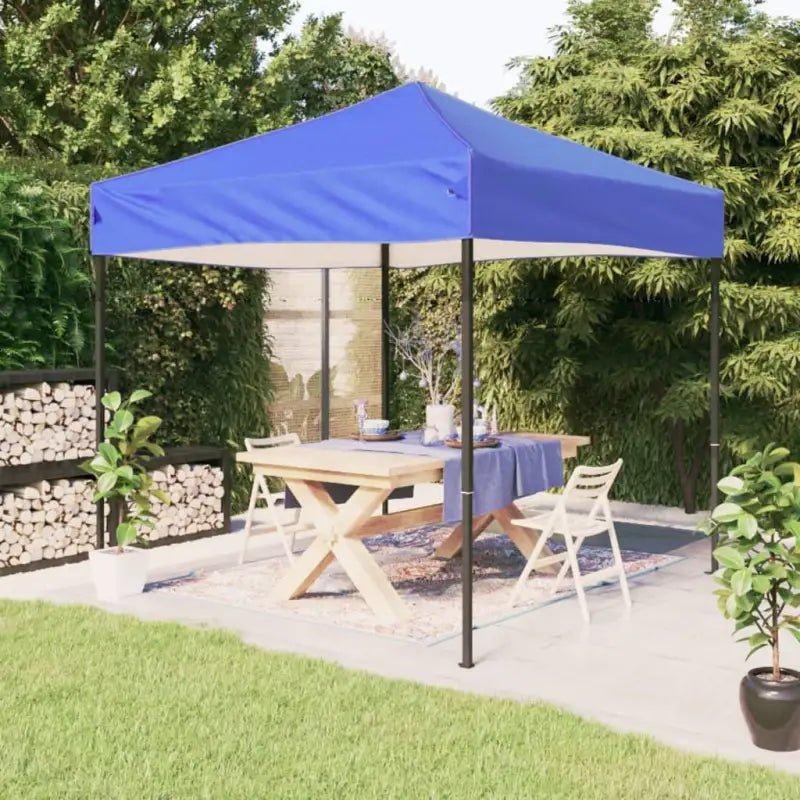 Inklapbare Partytent met 210d Oxford stof voor buitenevenementen - Blauw / 3 x 3 m / 1 - Partytenten & prieëlen