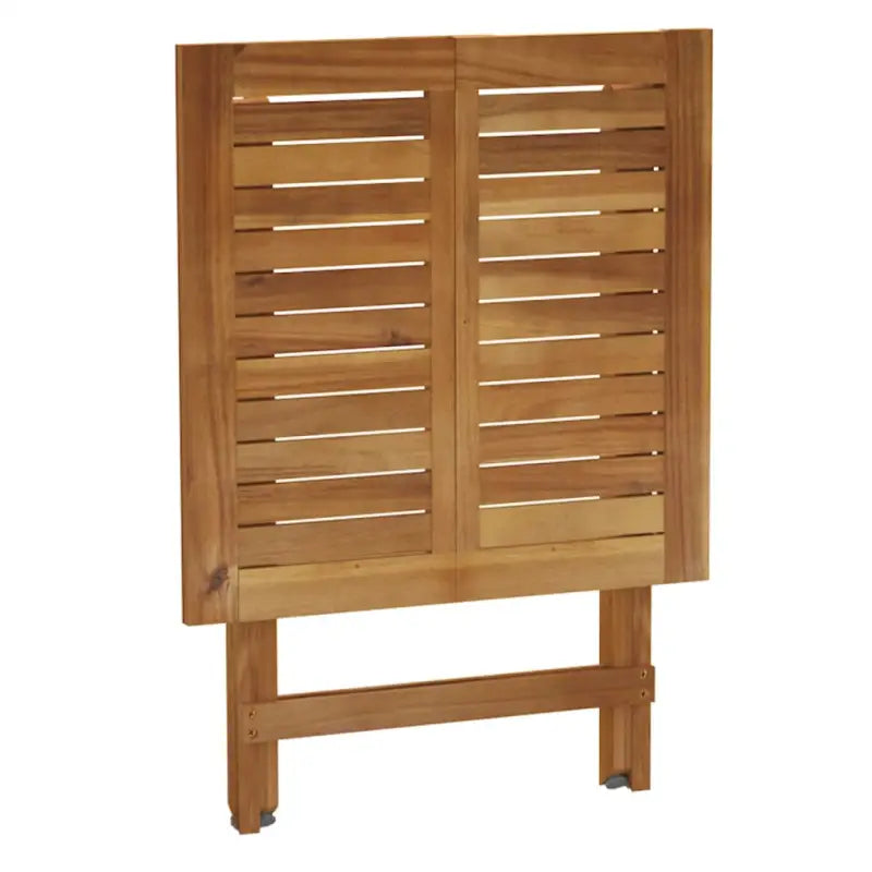 Inklapbare tuinstoel set van massief acaciahout met olieafwerking - Tuinsets