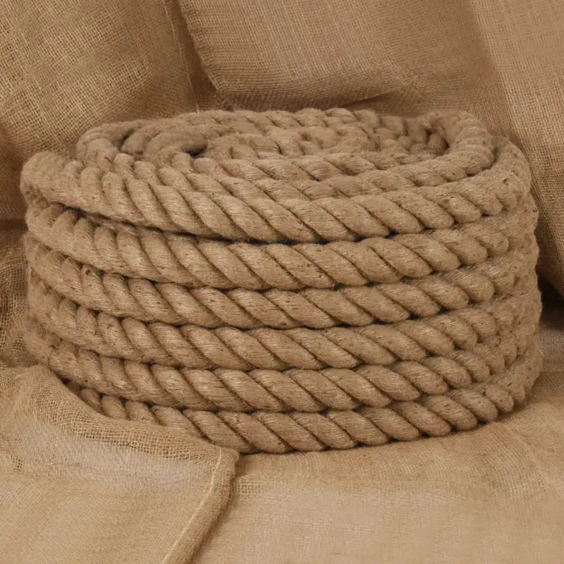 Jute touw voor tuin landbouw en scheepvaart gebruik - 1 / 25 m / 40 mm - Touw