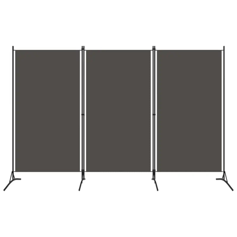 Kamerscherm voor het verdelen van een kamer en privacy - Antraciet / 260 x 180 cm - Kamerschermen