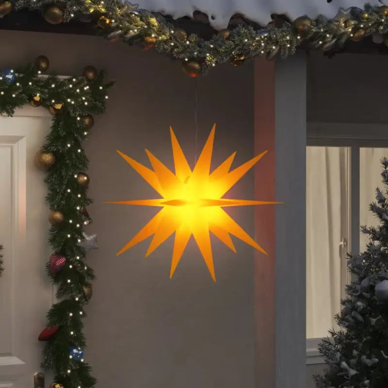 Kerstverlichting met timer voor een feestelijke sfeer rondom je huis - Geel / 100 cm / 1 - Kerstverlichting