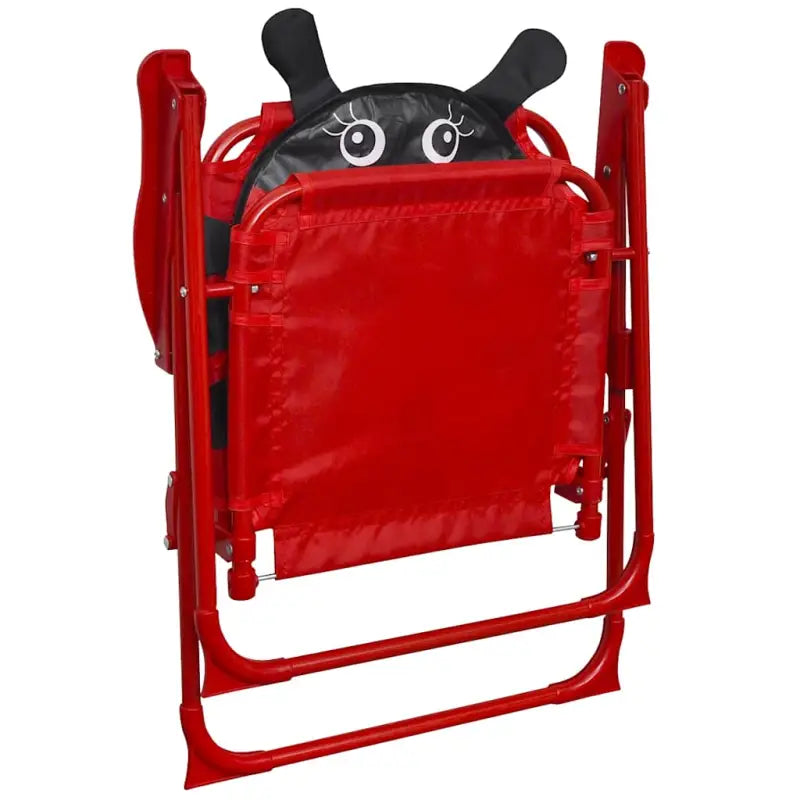 Kinder tuinset met stalen frame en veilig stof materiaal - Tuinsets