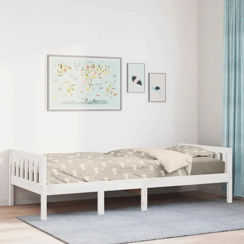 Kinderbed met massief grenenhout voor een duurzame nachtrust - Bedden & bedframes