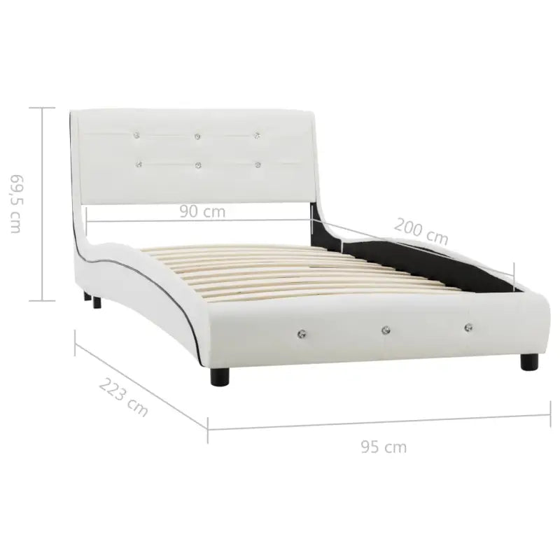 Klassiek bedframe met stalen poten voor een elegante slaapkamerstijl - Bedden & bedframes