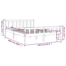 Klassiek bedframe van massief grenenhout voor een tijdloze slaapkamer uitstraling - Bedden & bedframes