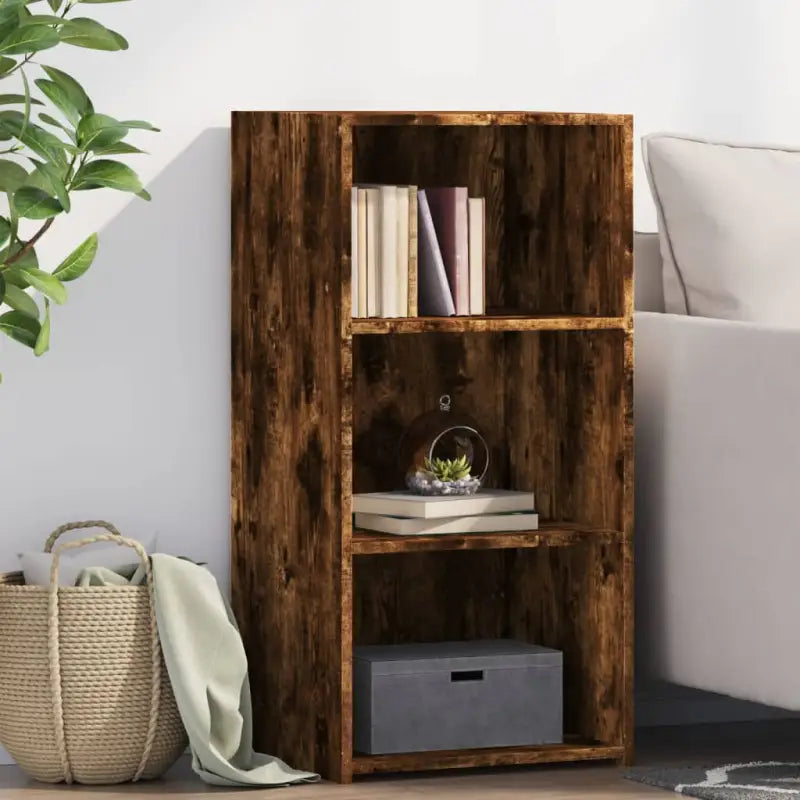 Klassiek Dressoir in Bewerkte Hout voor Praktisch en Decoratief gebruik - Gerookt eiken / 1 - Dressoirs & buffetkasten