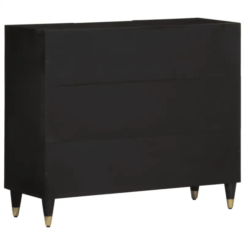 Klassiek dressoir met massief mangohout en houten poten - Dressoirs & buffetkasten