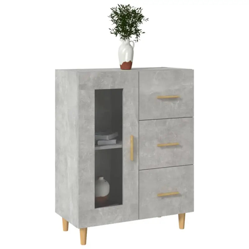 Klassiek dressoir met visuele glazen deur voor elegante opslag - Dressoirs & buffetkasten