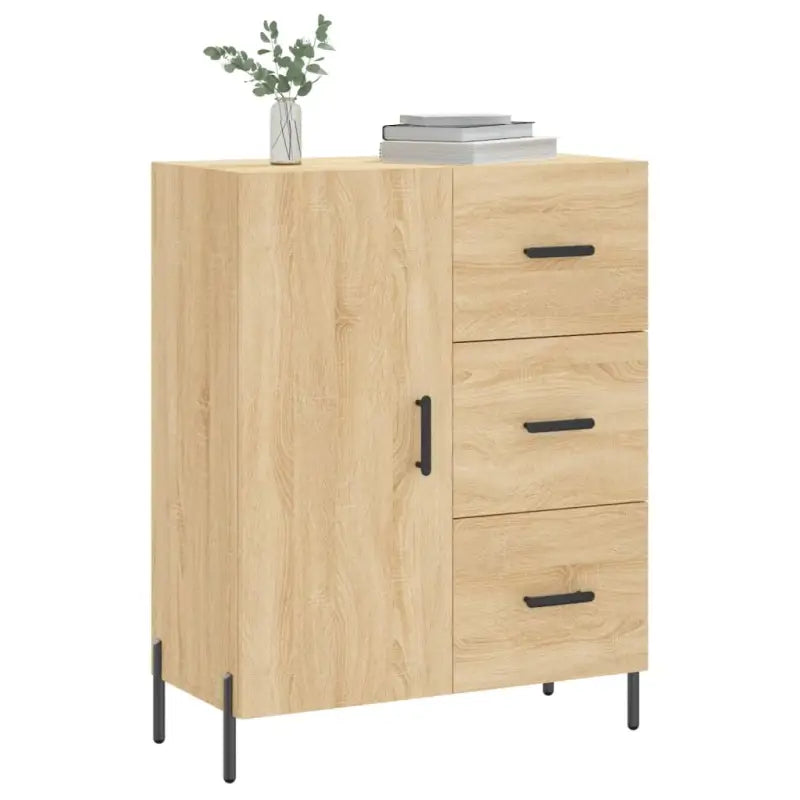 Klassiek dressoir van bewerkt hout met tijdloze uitstraling - Dressoirs & buffetkasten