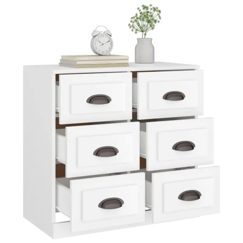 Klassiek dressoir van bewerkt hout met tijdloze uitstraling - Dressoirs & buffetkasten