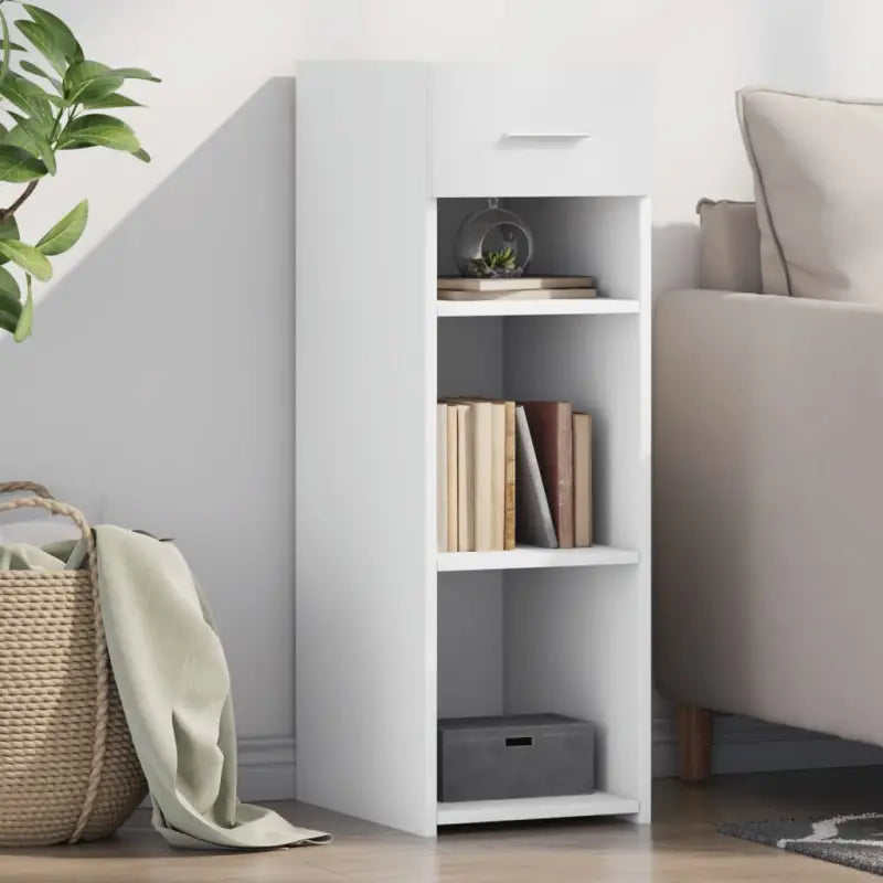 Klassiek dressoir van bewerkt hout voor een stoere uitstraling - Wit / 1 - Dressoirs & buffetkasten