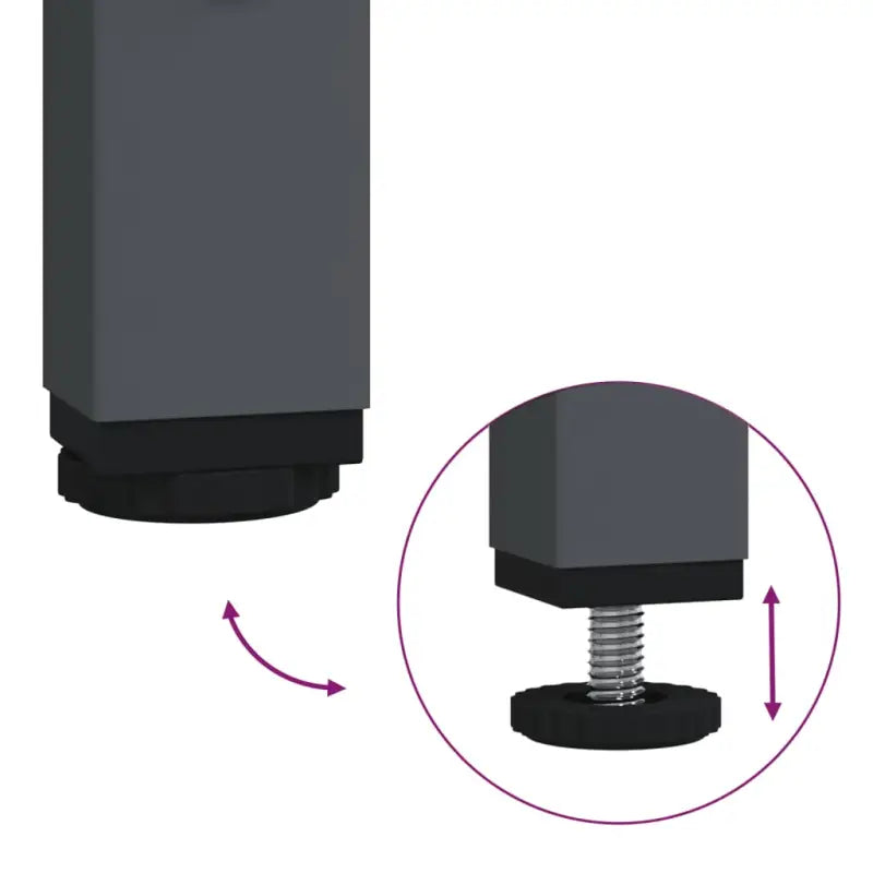 Klassiek dressoir van koudgewalst staal voor huis en kantoor - Dressoirs & buffetkasten