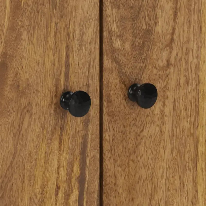 Klassiek dressoir van massief mangohout met ijzeren poten - Dressoirs & buffetkasten