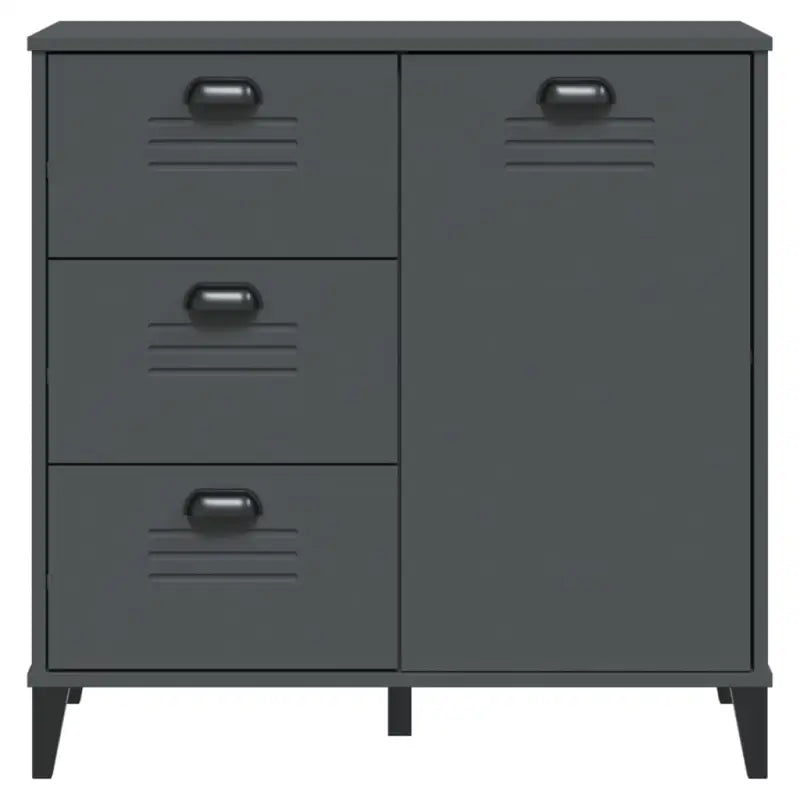 Klassiek industrieel dressoir van bewerkt hout met duurzame afwerking - Dressoirs & buffetkasten