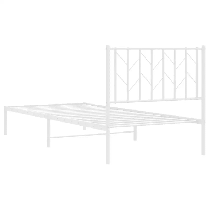 Klassiek metaal bedframe met metalen latten en extra opbergruimte - Bedden & bedframes
