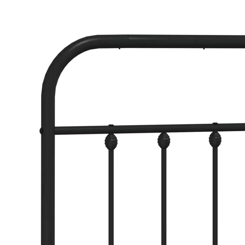 Klassiek metalen bedframe met extra opbergruimte en metalen latten - Bedden & bedframes