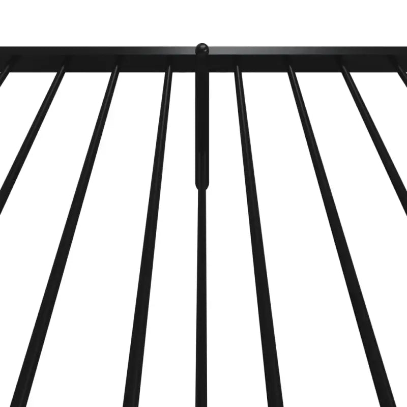 Klassiek metalen bedframe met extra opbergruimte en metalen latten - Bedden & bedframes