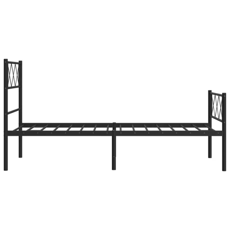 Klassiek metalen bedframe met metalen latten en extra opbergruimte - Bedden & bedframes