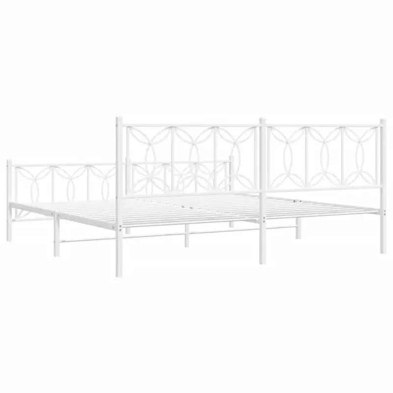 Klassiek metalen latten bedframe met extra opbergruimte - Bedden & bedframes