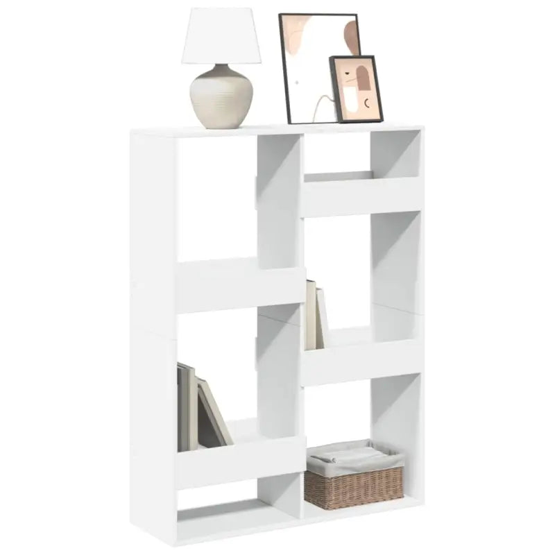 Klassieke boekenkast van bewerkt hout voor een stijlvol interieur - Wit / 1 / 135 cm - Boekenkasten