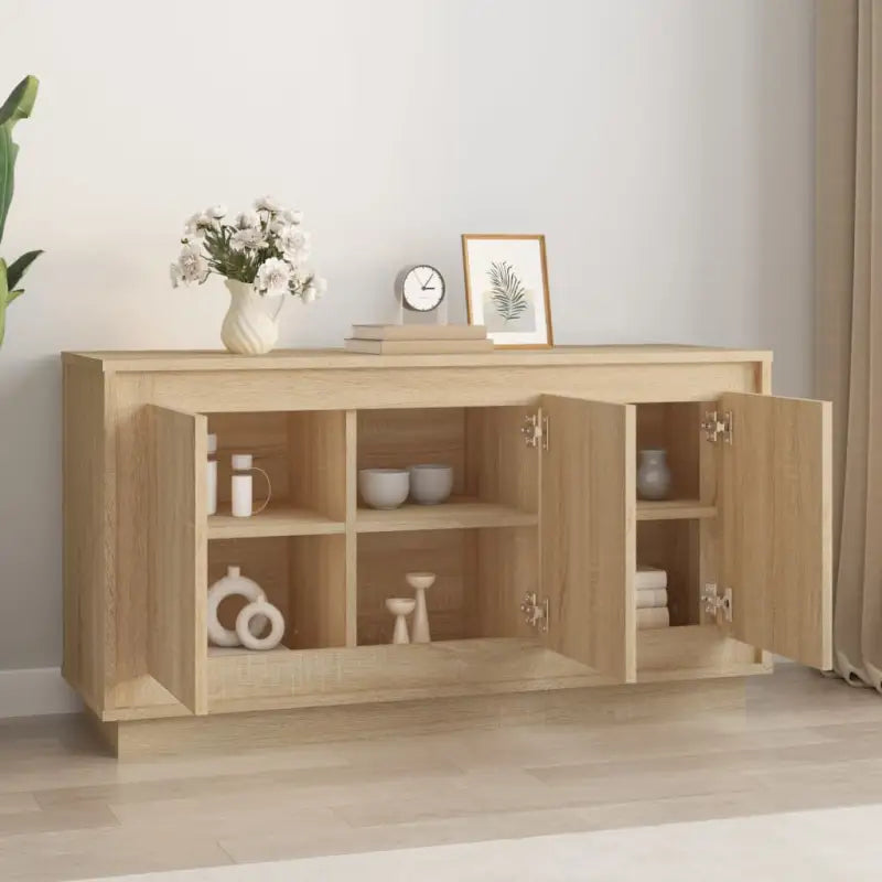 Klassieke dressoir met bewerkt hout voor een duurzame uitstraling - Dressoirs & buffetkasten