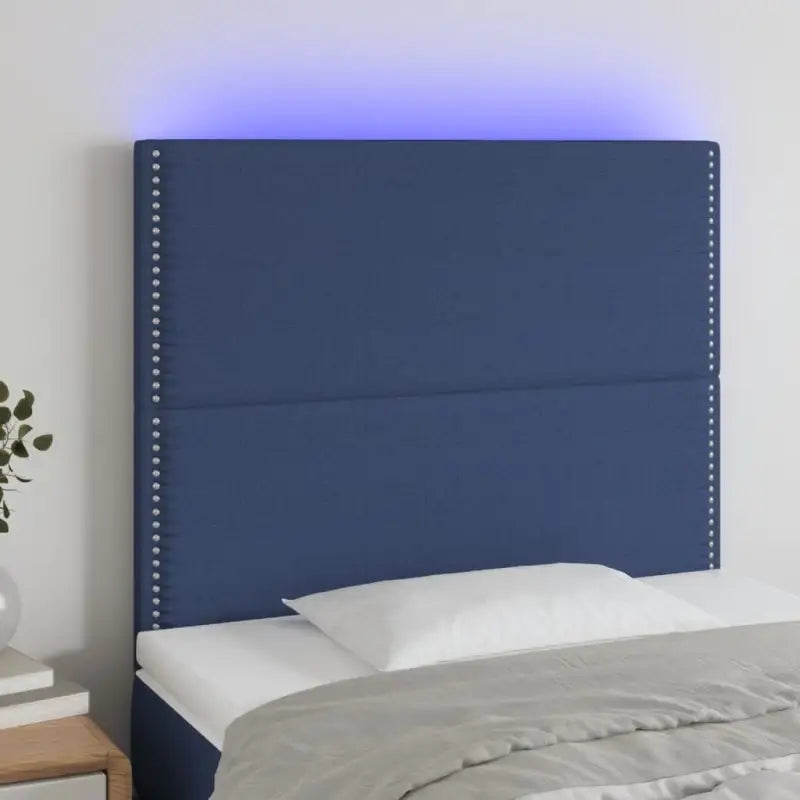Klassieke LED Hoofdborden en Voetborden voor een Moderne Slaapkamer - Blauw / 100 x 5 x 118/128 cm / 1 - Hoofdborden