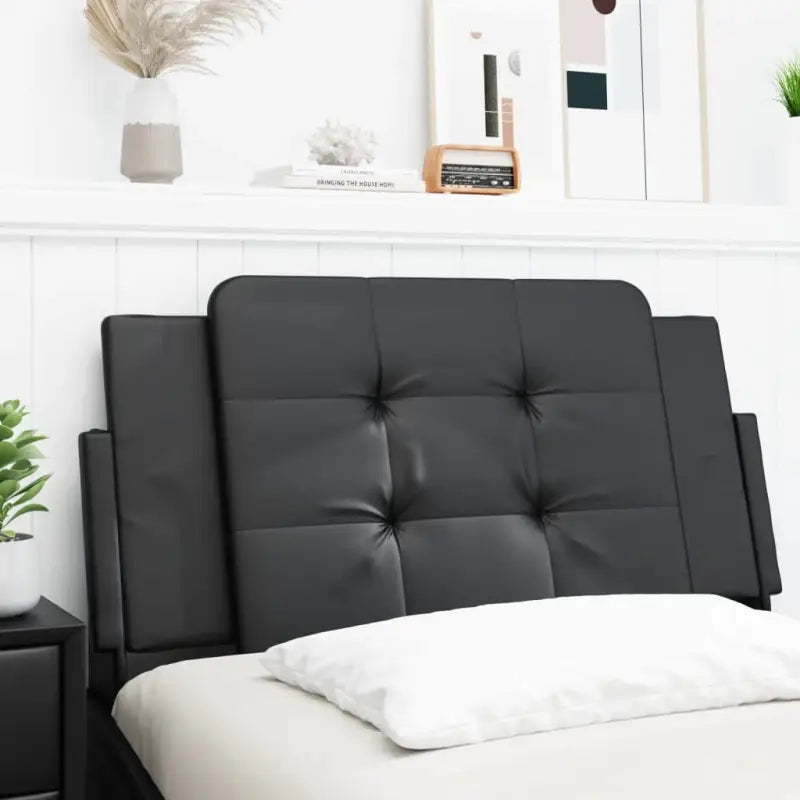 Klassieke schoonheid Hoofdborden en Voetborden met Hoogwaardig Kunstleer - Zwart / 100 cm / 1 - Hoofdborden