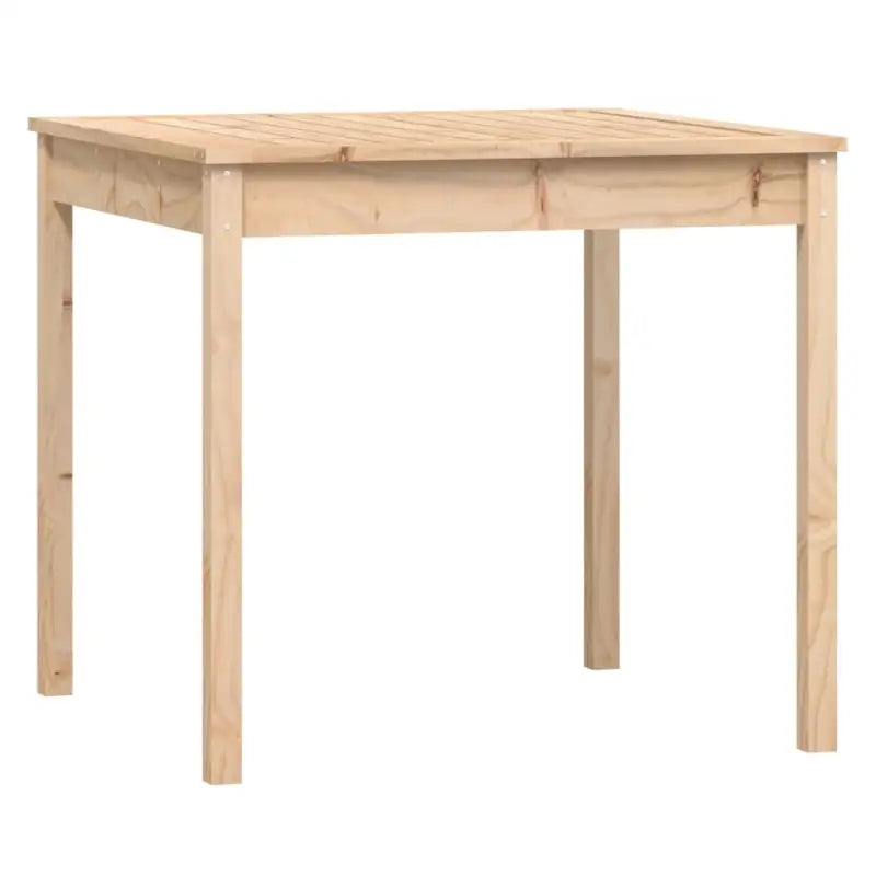 Klassieke tuinset van massief grenenhout met stevig tafelblad - Tuinsets