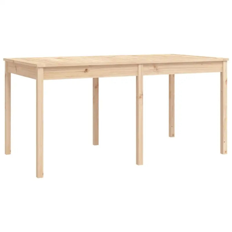 Klassieke tuinset van massief grenenhout met stevig tafelblad - Tuinsets