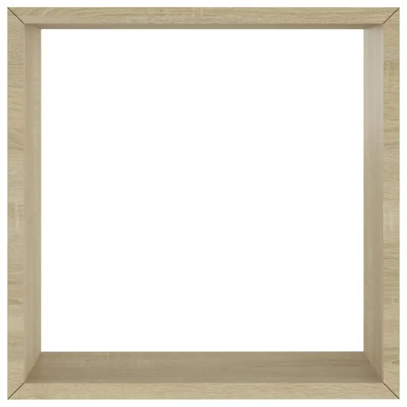 Kubusvormige wandplanken voor een trendy en opvallende muurdecoratie - Sonoma eiken / 3 / 1 - Wandplanken