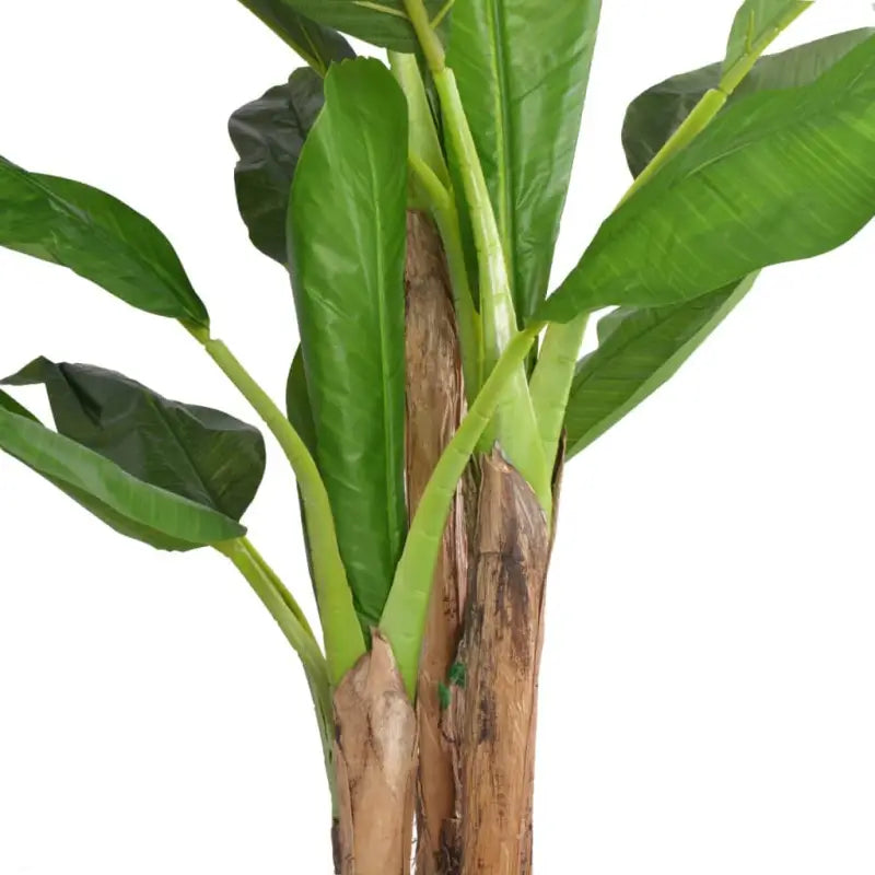 Kunst bananenboom met realistische uitstraling en echt hout - Kunstplanten