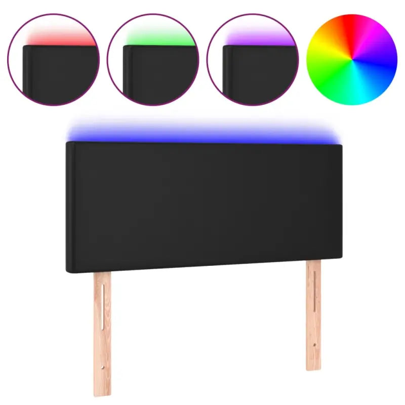 LED Hoofdbord en Voetbord in Kunstleer voor de Slaapkamer - Hoofdborden en voetborden