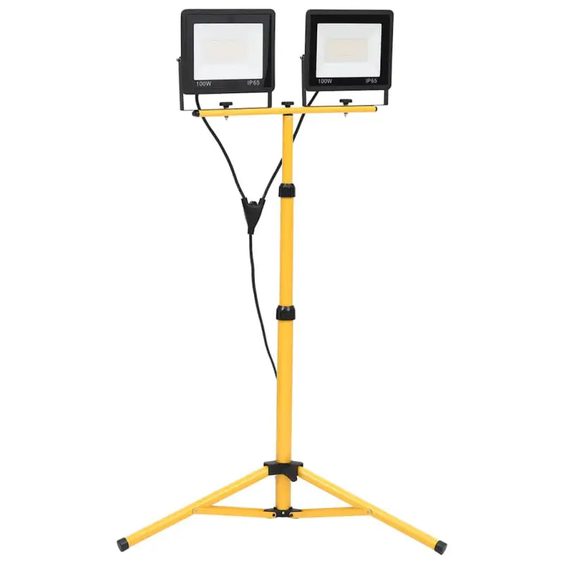 LED-spotlight met standaard voor binnen en buiten gebruik - Koudwit / 1 / 2 x 100 w - Schijnwerpers & spotlights