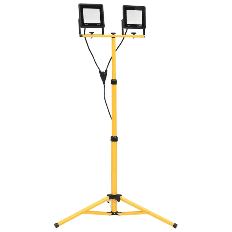 LED-spotlight met standaard voor binnen en buiten gebruik - Koudwit / 1 / 2 x 50 w - Schijnwerpers & spotlights