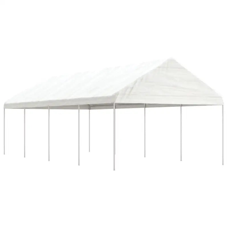 Lichte Partytent met Dak voor Buitengebruik in Kunststof - 8.92 x 4.08 x 3.22 m / 1 - Partytenten & prieëlen