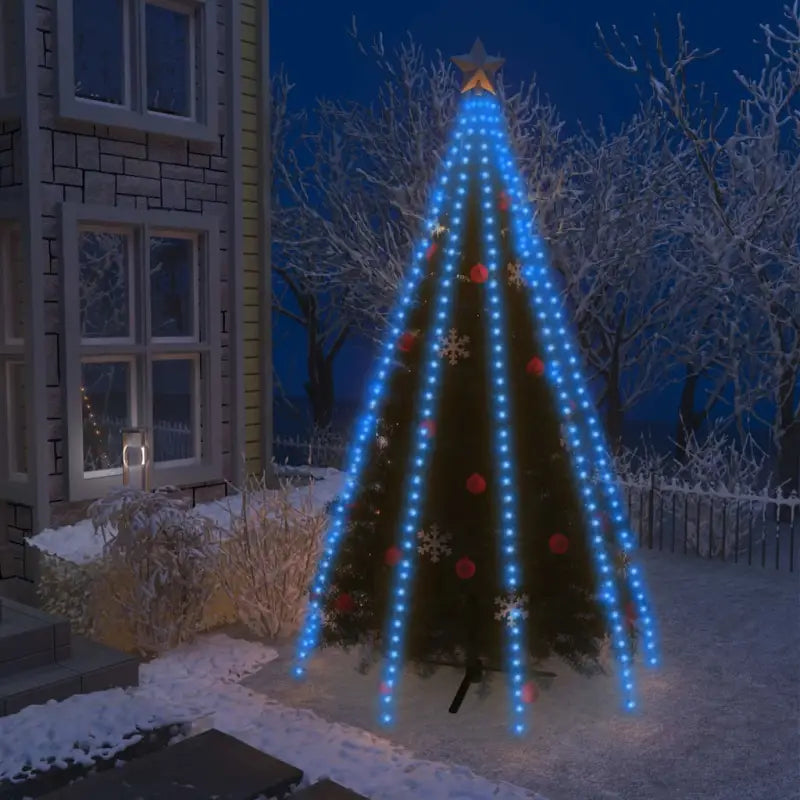 Lichtslangen voor zowel binnen als kerstboom versiering met energiezuinige LED’s - Blauw / 400 cm / 1 - Lichtslangen