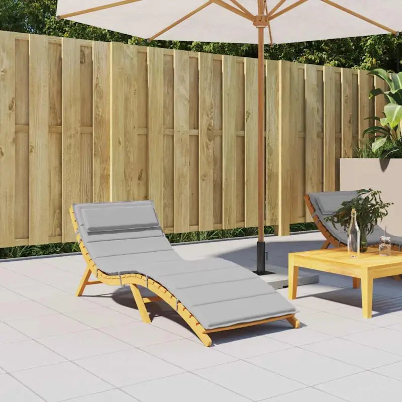 Ligbedkussen van oxford stof voor een frisse uitstraling en behoud van oorspronkelijke vorm - Grijs / 1 - Stoelkussens