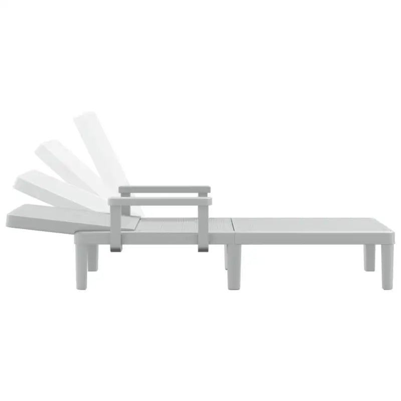 Ligstoel met verstelbare rugleuning voor ultiem comfort in de zon - Ligstoelen