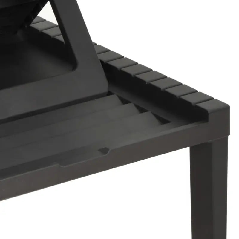 Ligstoel voor tuin of terras met kunststof en gemakkelijk schoon te maken - Ligstoelen