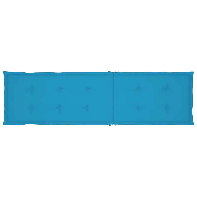 Ligstoelen van massief acaciahout met elastische band en sets touwtjes - Ligstoelen