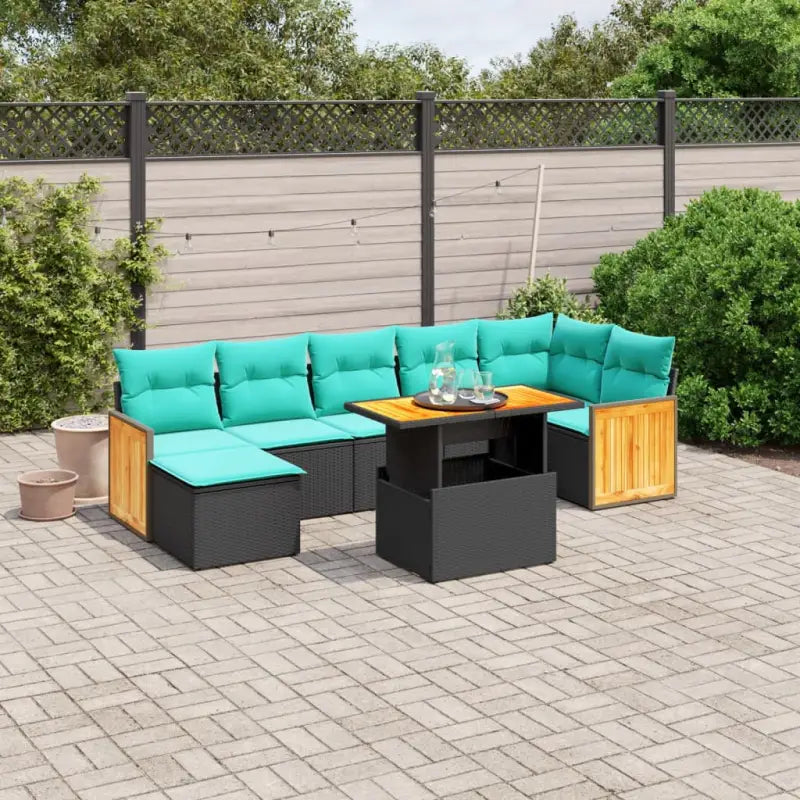 Lounge Tuinset in Grijs met Waterdichte Tas en Gepoedercoat Staal - Zwart / zonder opbergruimte - Tuinsets
