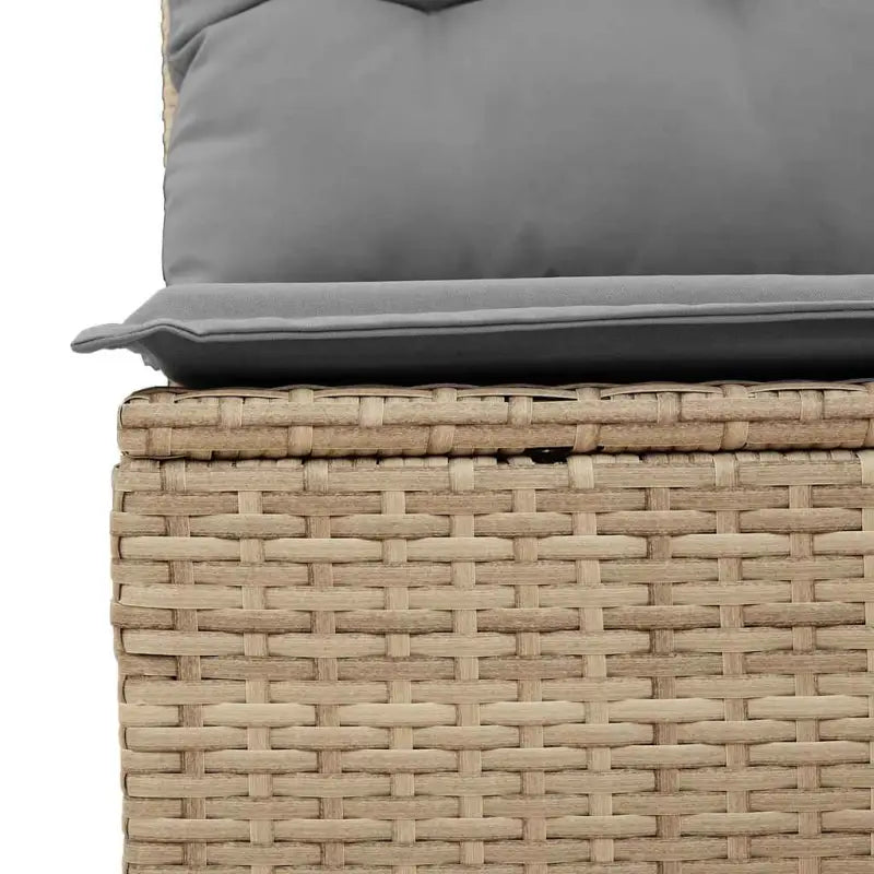 Lounge tuinset met waterdichte tas en beige materiaal op gepoedercoat staal - Tuinsets