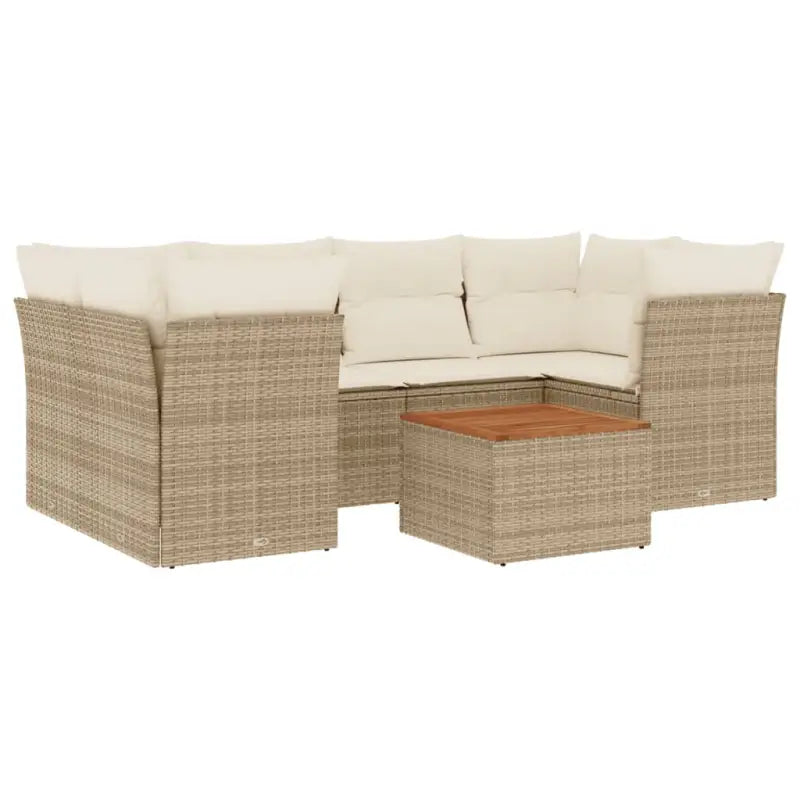 Lounge Tuinset met Waterdichte Tas en Beige Material van Gepoedercoat Staal - Tuinsets