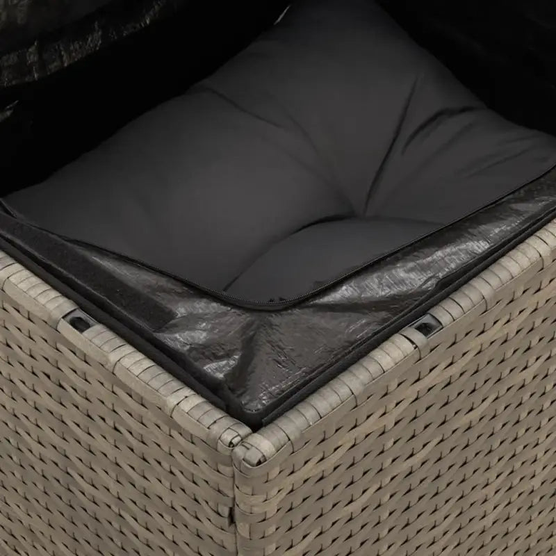 Lounge tuinsets in grijs materiaal met waterdichte tas en gepoedercoat staal - Tuinsets